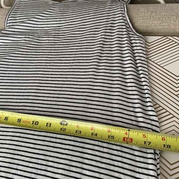 Zara Hi-Low White with Black Dress Size S - Picture 8 of 8